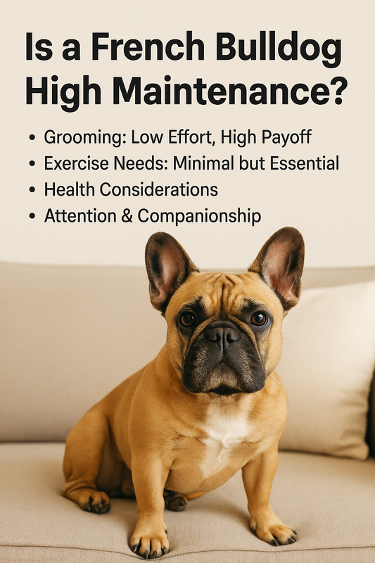 Is a French Bulldog High Maintenance?