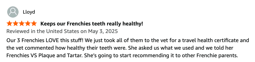 “Our Vet Asked Us How Our Frenchies’ Teeth Are So Clean!?” — Here’s What We Told Her