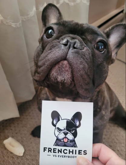 "Magic" Talking Frenchie Refrigerator Magnet