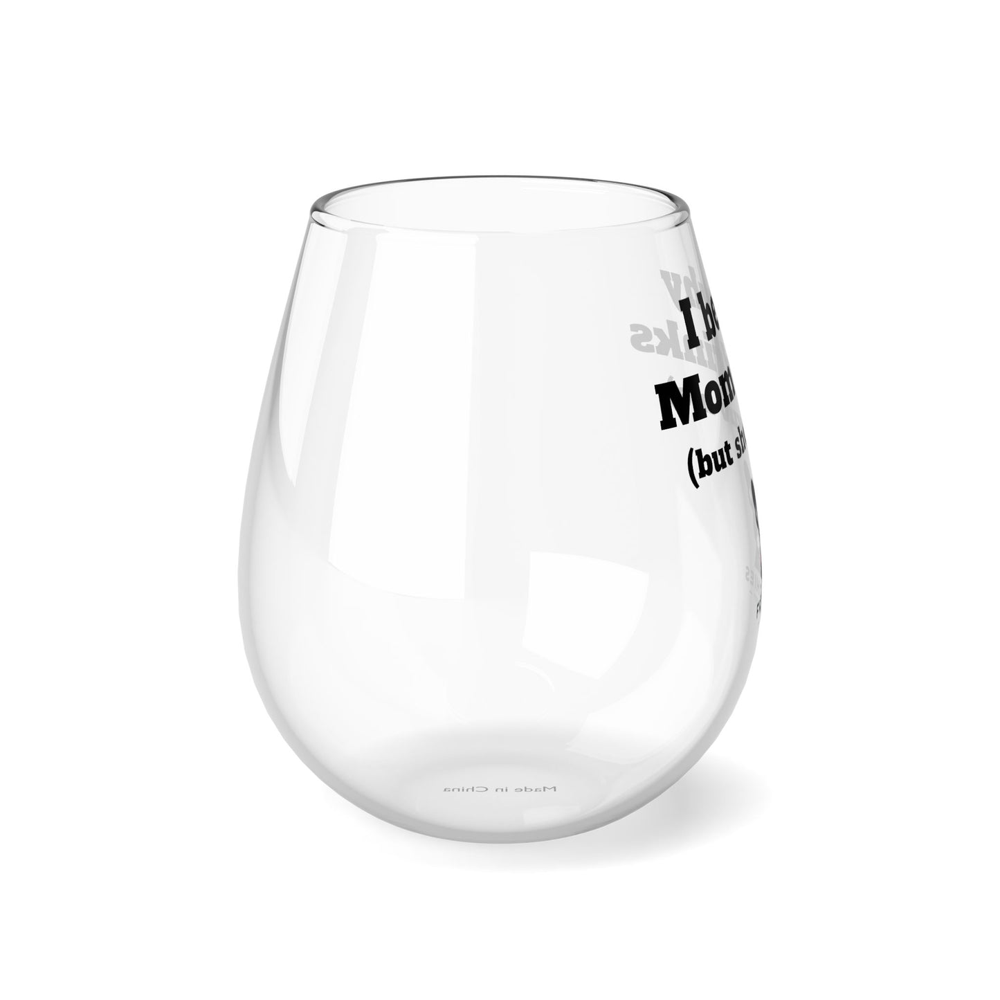 Wine Glass French Bulldog Funny